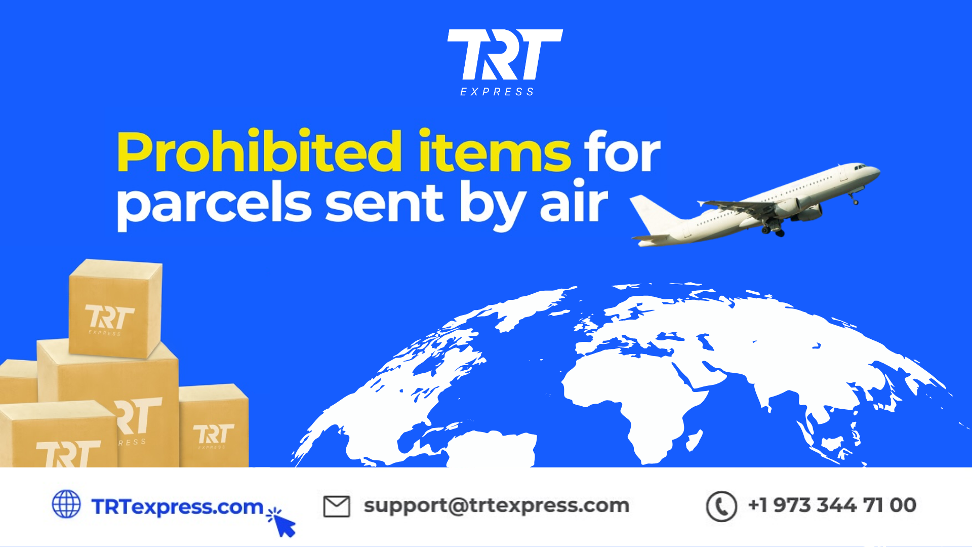 Important Information for Air Shipping with TRT Express! 🚨