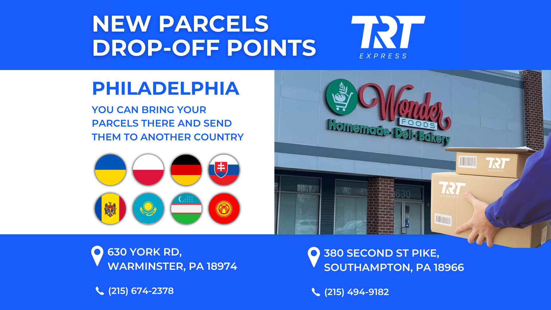 TRT Express Expands: Two New Agents in Philadelphia!