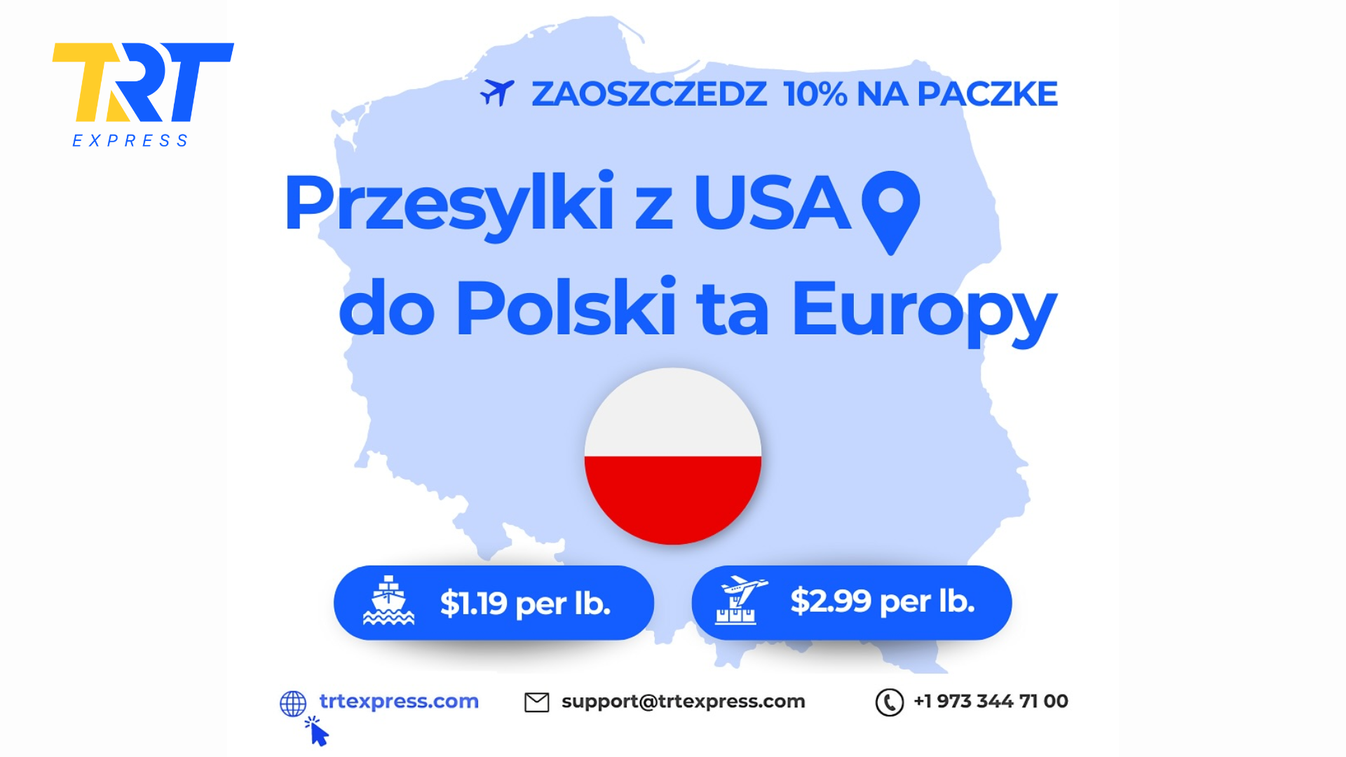 Szybka i Niedroga Dostawa Paczek do Polski! Wspieraj Rodzinę i Bliskich z USA