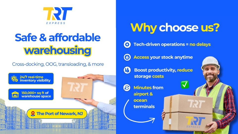 Looking for Budget-Friendly Warehousing Near Major Ports and Airports? Discover Why Businesses Choose TRT Express in Newark, NJ