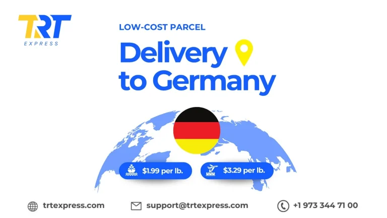 Fast & Affordable Shipping from the USA to Germany with TRT Express 🚢✈️