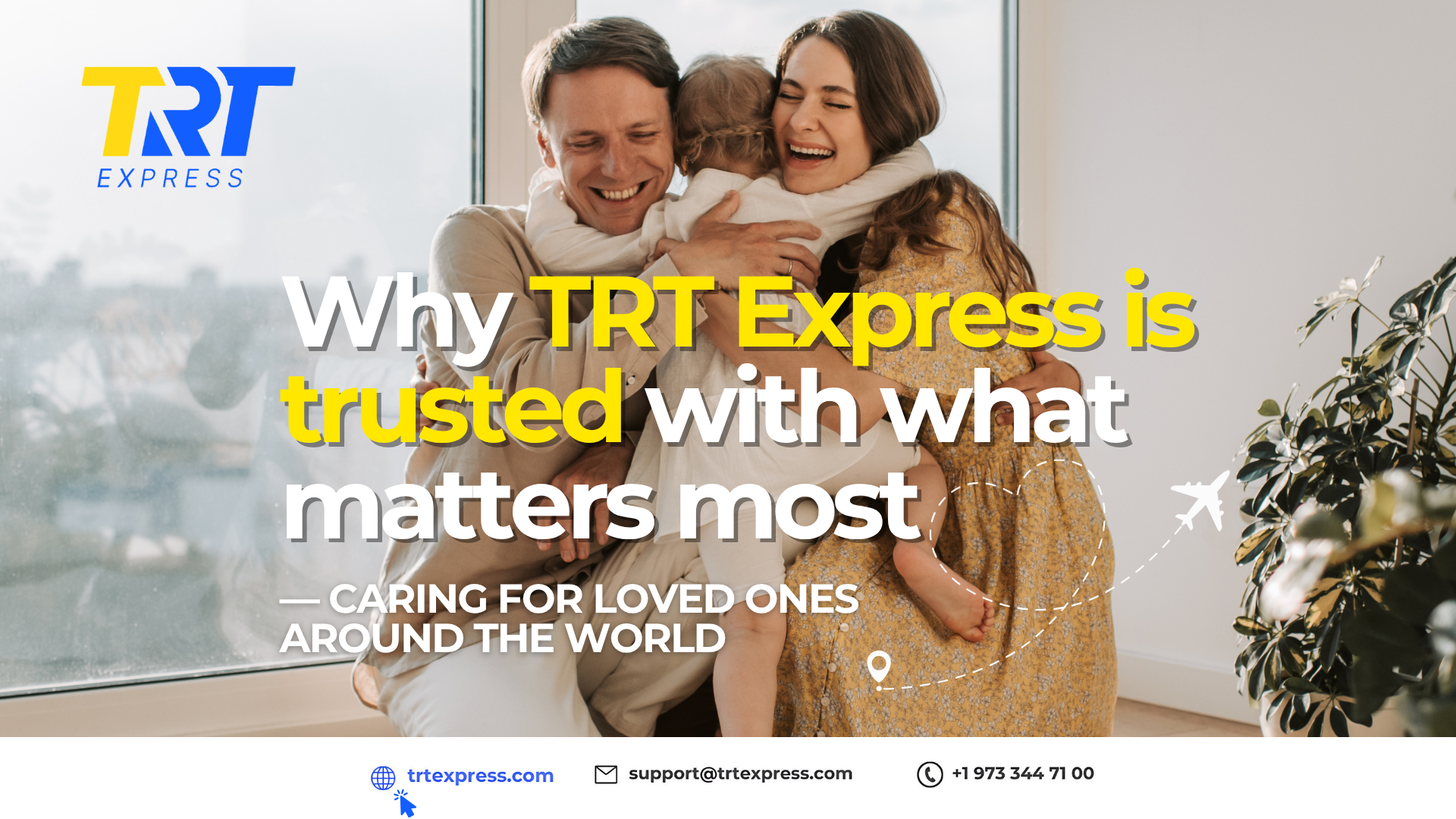 Why TRT Express is trusted with what matters most – Caring for loved ones around the world 🌍💙