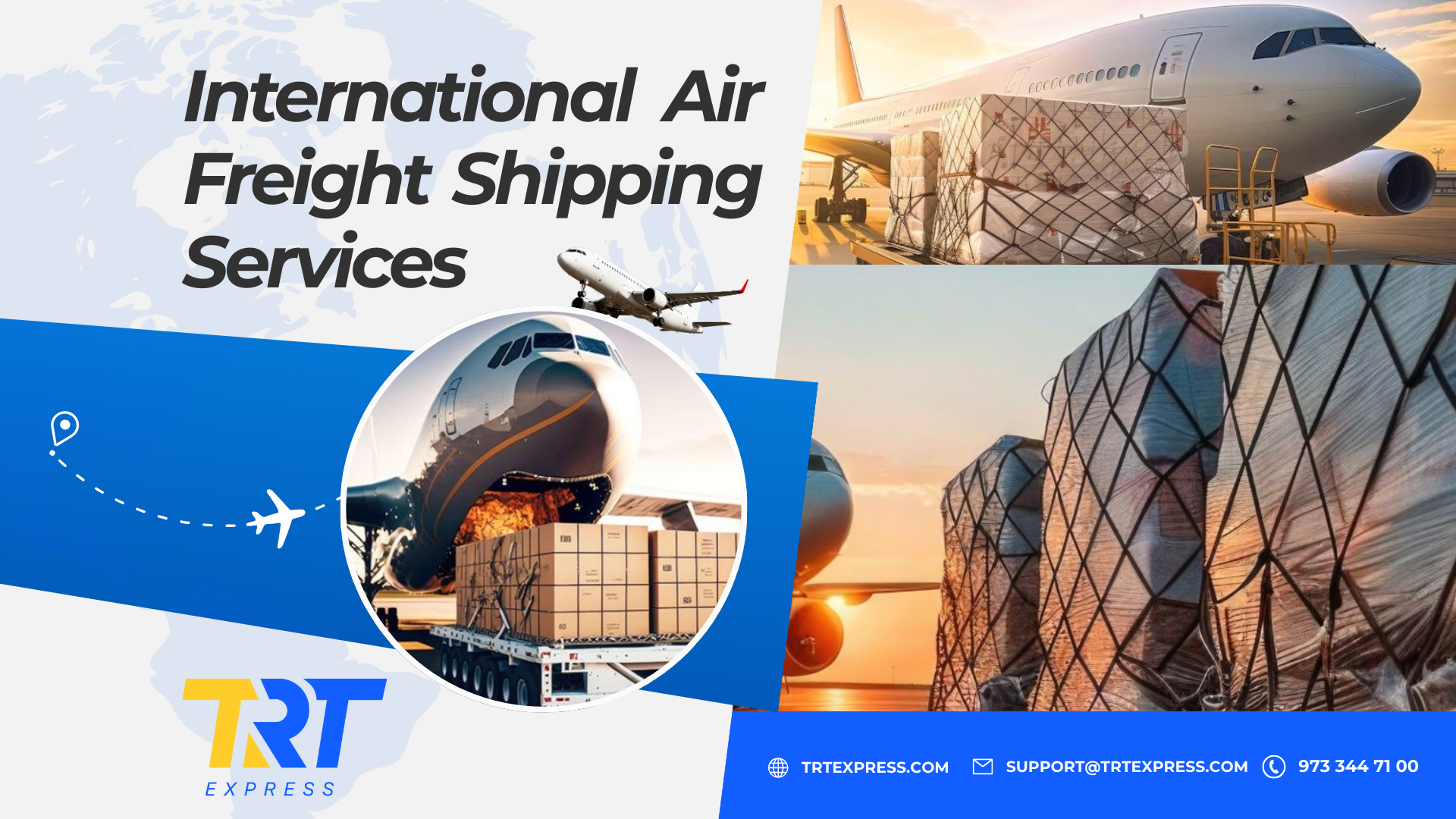 International Air Freight Shipping Services: Fast, Reliable, and Simple with TRT Express